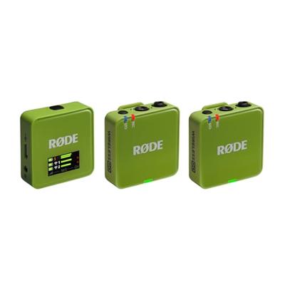 RØDE Wireless Go Gen 3 Green draadloze dasspeldmicrofoon RØDE Wireless Go Gen 3 Green draadloze dasspeldmicrofoon