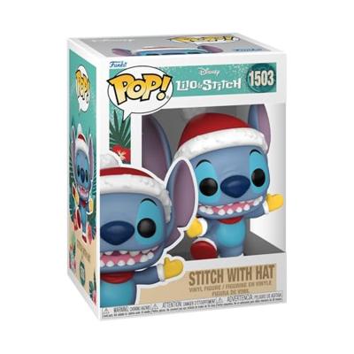 Figuur - FUNKO - Stitch met hoed - 9 cm - Veelkleurig - Voor kinderen vanaf 3 jaar