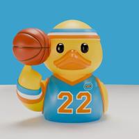 Sports Tubbz Mini PVC Figure Basketball 5 cm - thumbnail