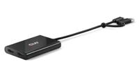 club3D USB-C Adapter [1x USB-A-stekker, USB-C stekker - 1x HDMI-stekker, DisplayPort stekker] CSV-1475 0.18 m - thumbnail