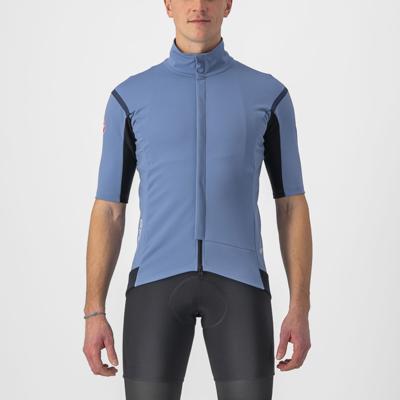 Castelli Gabba RoS 2 korte mouw fietsjack blauw heren XXL Castelli Gabba RoS 2 korte mouw fietsjack blauw heren XXL