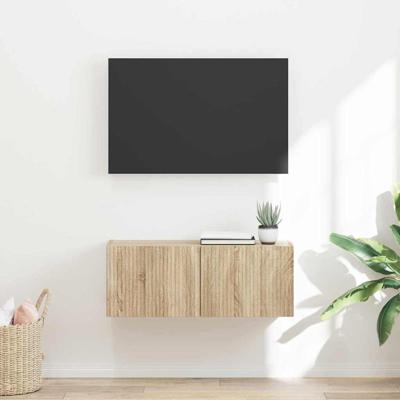 TV Wandkast Sonoma 60 x 31 x 29.5 cm Bewerkt hout