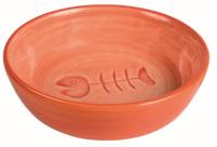 TRIXIE VOERBAK / WATERBAK VISGRAAT KERAMIEK ASSORTI 13 CM 200 ML 4 ST - thumbnail