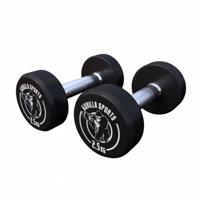 Dumbell set 5 kg - 2 x 2,5 kg - thumbnail