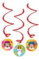 Swirl Decoratie Welkom Sint en Piet (3st) - thumbnail