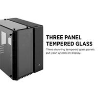 Corsair Crystal Series 280X TG - Minitowermodel - thumbnail