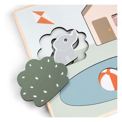 Done By Deer houten laagjespuzzel, 10st.