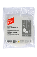 Ellen Tochtband Schuim | 9x6mm 10m - 620301450 - thumbnail