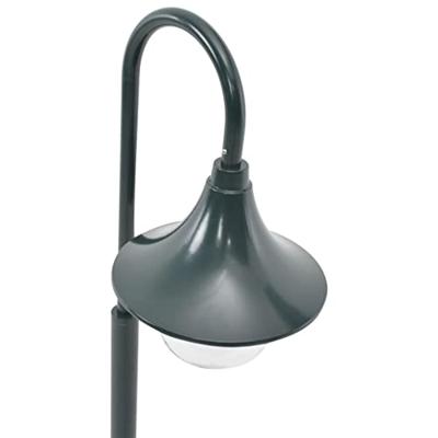 VidaXL Paalverlichting tuin e27 120 cm aluminium donkergroen VidaXL Paalverlichting tuin e27 120 cm aluminium donkergroen