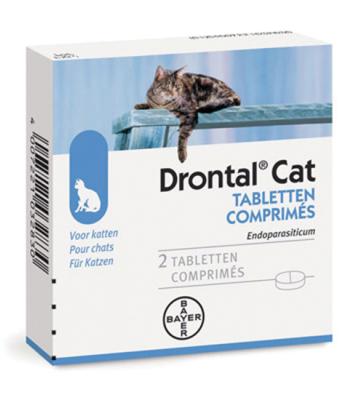 Drontal Cat ontwormingsmiddel kat 2 tabletten
