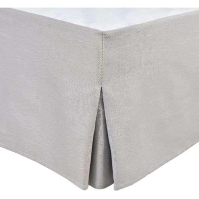 Bedbodemhoes - HOME LINGE PASSION - 180 x 200 cm + 30 cm - Lichtgrijs