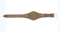 Horlogeband Fossil BQ3064 Onderliggend Leder Bruin 18mm - thumbnail