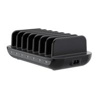 Conceptronic OZUL07B 160W 7-poorts USB PD laadstation, USB-C x 7, PD 3.0 - thumbnail