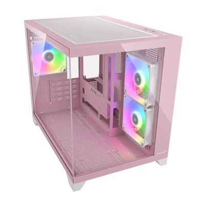 Cougar FV150 Mini-tower PC-behuizing, Gaming-behuizing Pink