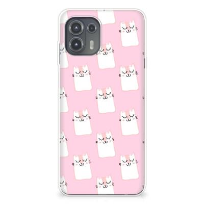 Motorola Edge 20 Lite | TPU Hoesje | Sleeping Cats
