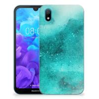Smartphone hoesje Huawei Y5 (2019) Painting Blue - thumbnail