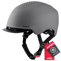 Olympic Sportswear Alpina sports urban helm idol 52-56 mat grijs - thumbnail