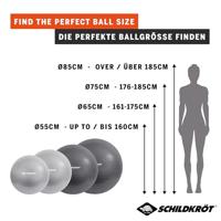 Schildkrot Fitness Fitnessaccessoire Schildkrot Oefenbal 75 cm - 4000885601572 - thumbnail