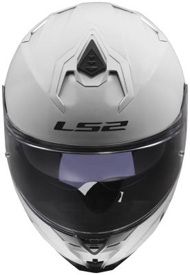 LS2 integraalhelm "ff817 challenger ii solid" helmet ff817 challeng ii solid white gr. l