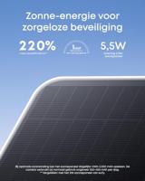 eufy Security eufyCam S4, draadloze solar beveiligingscamera buiten, triple lens Bullet-PTZ, 4K UHD, 360° pan & tilt, auto-tracking, 8× hybride zoom, kleurennachtzicht, compatibel met HomeBase S380 - thumbnail