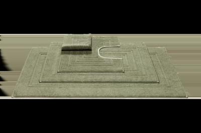 Vandyck Vandyck Badmat Houston Toiletmat 60x60 salie