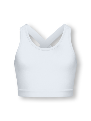 Kids ONLY zomer top meisjes - glitter - wit - Kogmai