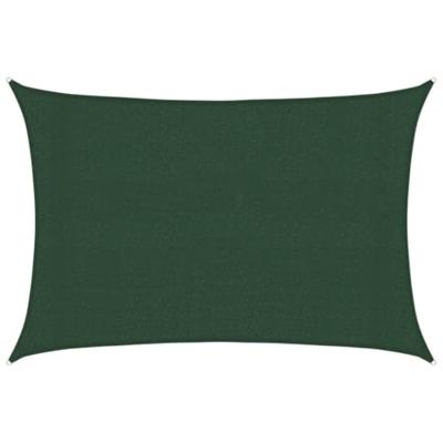 Zonnezeil 160 g/m 3x5 m HDPE donkergroen Zonnezeil 160 g/m 3x5 m HDPE donkergroen