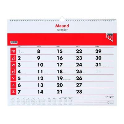 Maandkalender 2026 Quantore Maandkalender 2026 Quantore