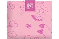 Broodtrommel Roll'eat Boc'n'roll Essential Paint Unicorn Roze (11 x 15 cm) - thumbnail