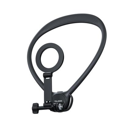 Telesin Neck Mount 360º Combo - GoPro & Smartphone - Zwart