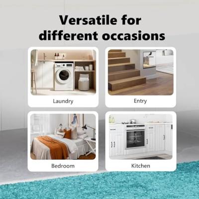 VidaXL Antislip badmat turquoise 70 x 120 cm pp