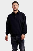 Purewhite Embroidered Smart Polo Sweater Heren Zwart - Maat XS - Kleur: Zwart | Soccerfanshop - thumbnail