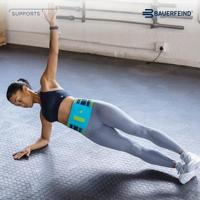 Bauerfeind Sports Back Support Rugbrace - XS - Zwart - thumbnail