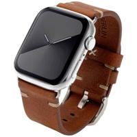 JT Berlin Watchband Alex II Vintage Horlogeband 42 mm, 44 mm, 45 mm, 46 mm M Bruin, RVS Watch Series 1, Watch Series 2, Watch Series 3, Watch Series 4, Watch - thumbnail