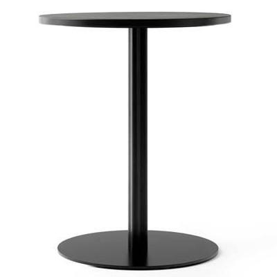 Audo Copenhagen Harbour Column tafel Ø60 zwart eiken