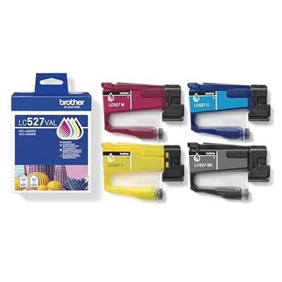 Brother LC527VAL inktcartridge 4 stuk(s) Origineel Zwart, Cyaan, Magenta, Geel
