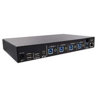 Rextron USW-N334 USB 3.2 Switch 4-poorts | Zwart - thumbnail