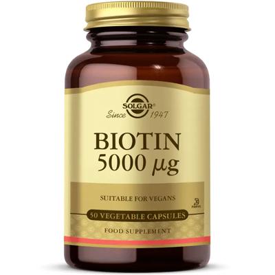 Solgar Biotine 5000 mcg Capsules