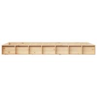Bedframe massief hout 75x190 cm 2FT6 Small Single - thumbnail