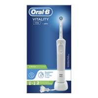 Oral-B Vitality 170 CrossAction Volwassene Roterende-oscillerende tandenborstel Wit - thumbnail