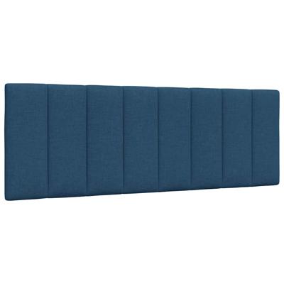 Bedframe zonder matras "Hanko" stof blauw 140x200 cm