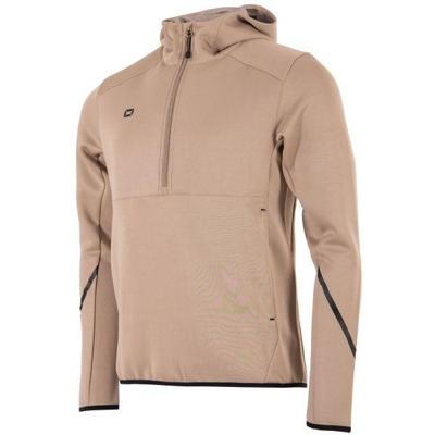 Stanno 408033 Plaza Hooded Half Zip Top - Beige - L