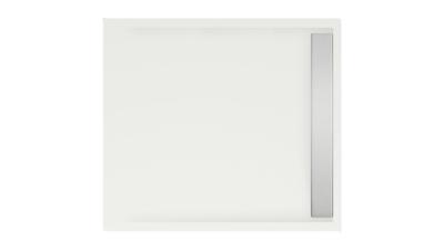 MegaBath Douchebak Easy Tray 100X90X5 cm Wit Mat Of Glans - Douchebak Mat Wit MegaBath Douchebak Easy Tray 100X90X5 cm Wit Mat Of Glans - Douchebak Mat Wit