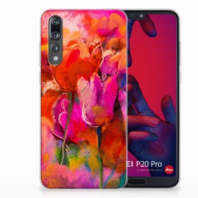 Hoesje maken Huawei P20 Pro Tulips Hoesje maken Huawei P20 Pro Tulips