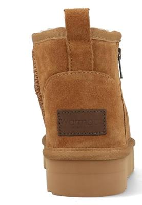 Warmbat Pantoffels Durack Plateau Zipper DRC371825 Bruin-42 maat 42 Warmbat Pantoffels Durack Plateau Zipper DRC371825 Bruin-42 maat 42