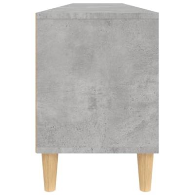 Tv-meubel 150x30x44,5 cm bewerkt hout betongrijs