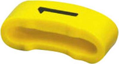 Phoenix Contact SD-WMTBS (S) YE:1 Markeerclip Opdruk 1 Buitendiameter 16 mm (min) 0826514:1