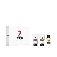 Dsquared2 Dsquared2 2 Wood Gift Set 50ml Eau de Toilette + 50ml Bath & Shower Gel + 50ml Body Gel - thumbnail