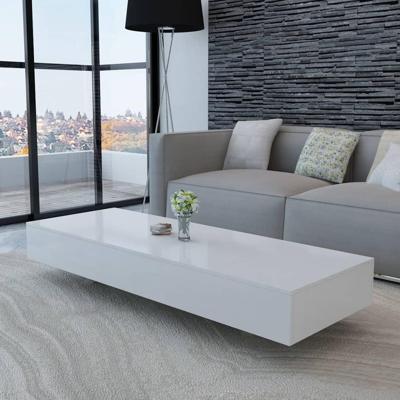 VidaXL Salontafel hoogglans wit VidaXL Salontafel hoogglans wit