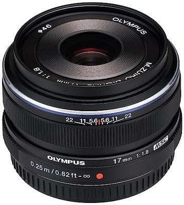 Olympus MFT 17mm F/1.8 zwart M.Zuiko Digital